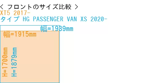 #XT5 2017- + タイプ HG PASSENGER VAN XS 2020-